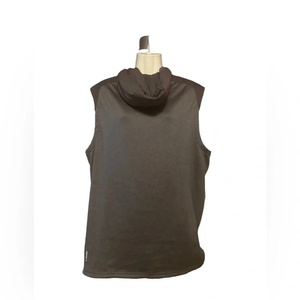 Odlo Millennium S-Thermic Hooded Sleeveless  Zip Vest Jacket Running - Picture 6 of 13